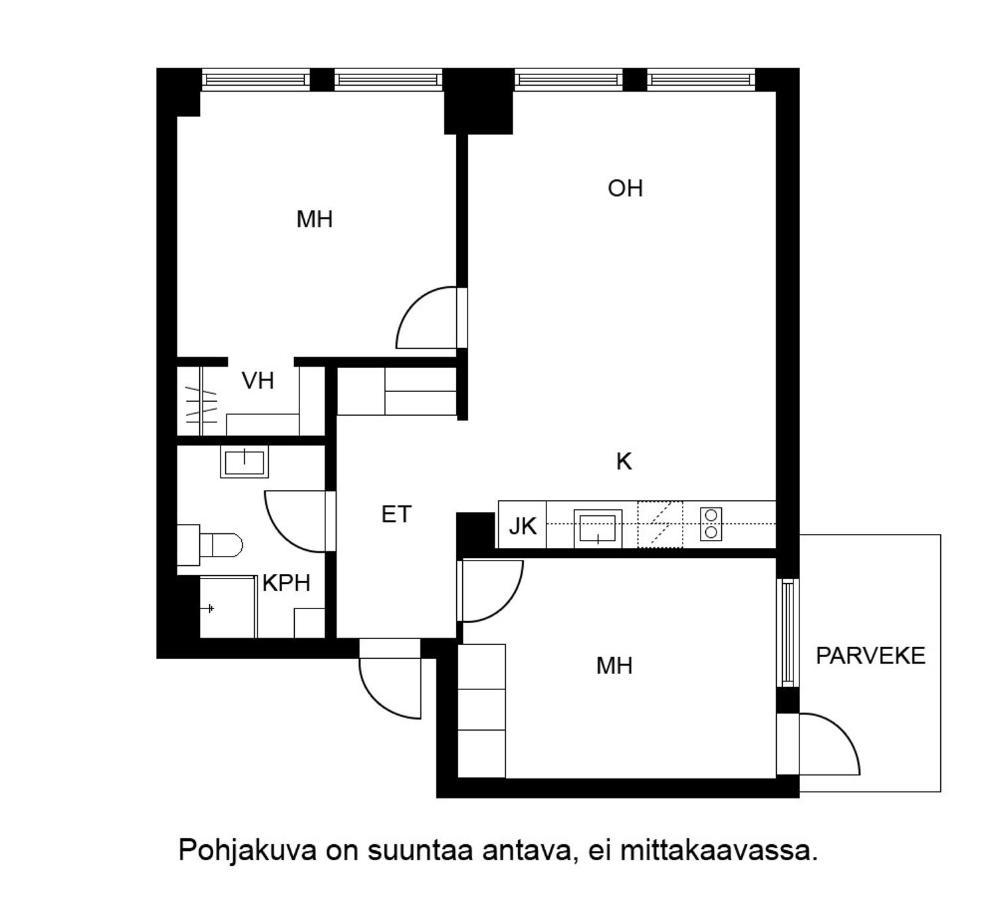 Modern 2Br Apartment With Balcony & Central Location - Hosted By 2Ndhomes Tampere Eksteriør billede